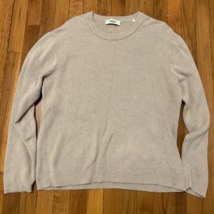 Buck Mason Tan Sweater XL